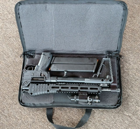 Open Soft Case from KEL TEC with SUB-2000
